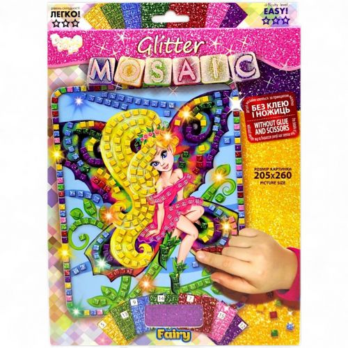 Набір для творчості "Блискуча мозаїка" Чарівна фея