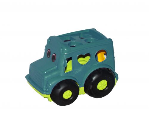 Сортер- автобус "Бусик №1" (бірюзовий)