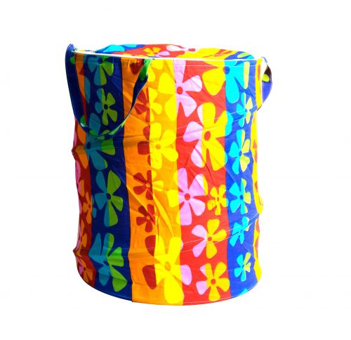 Кошик для іграшок "Квіточки веселка"